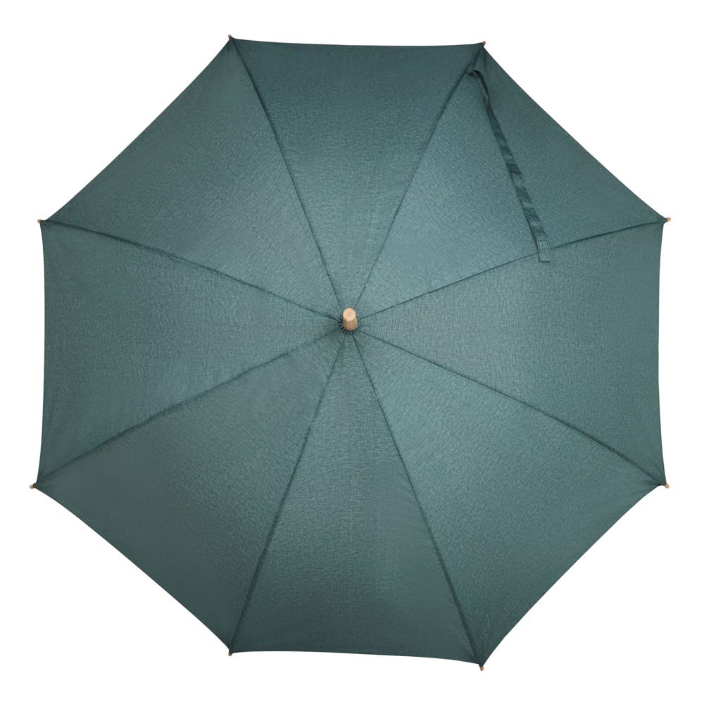 Stok paraplu 25” R-PET recht handvat auto open