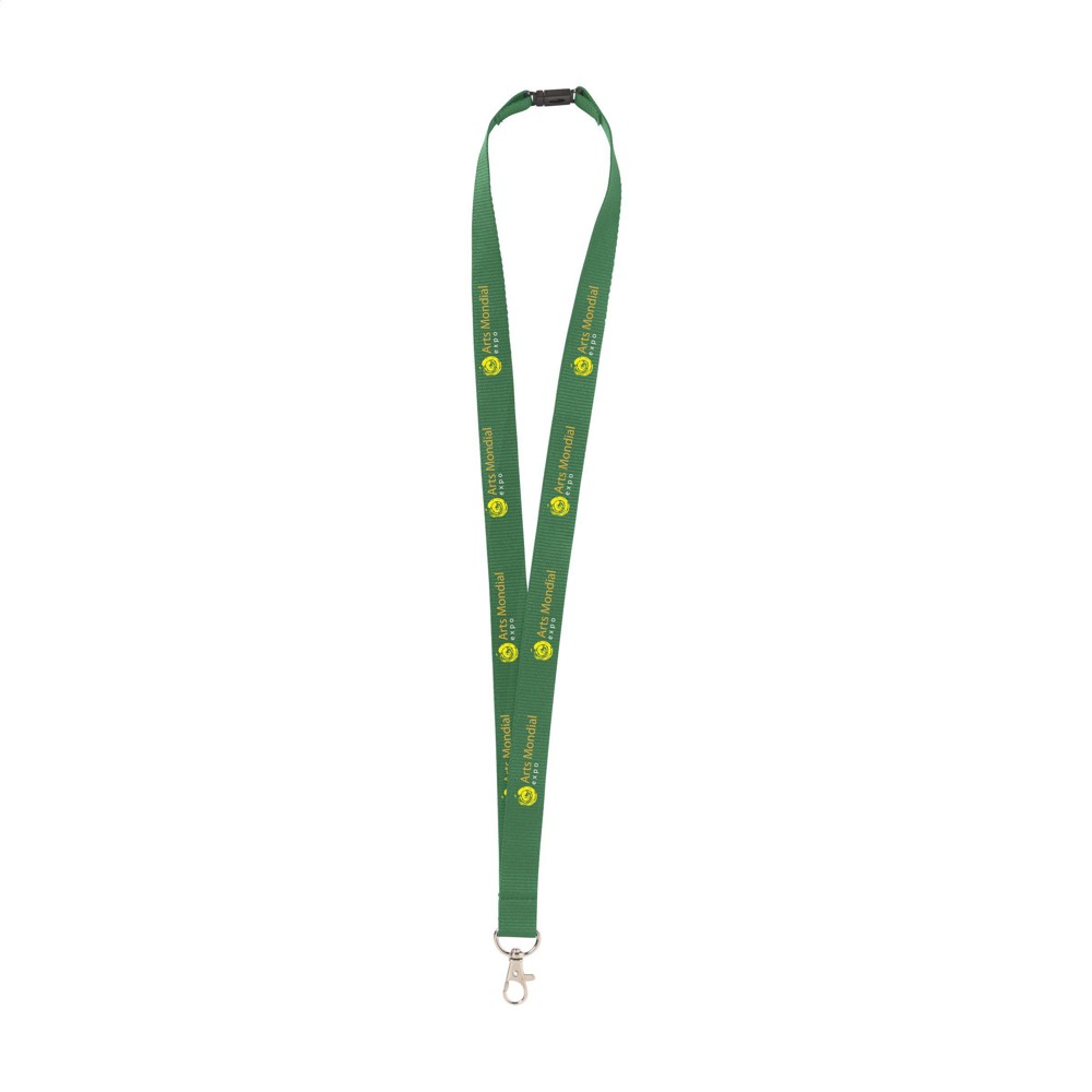 KeyCord Budget Safety 2 cm lanyard - groen (± PMS 348)