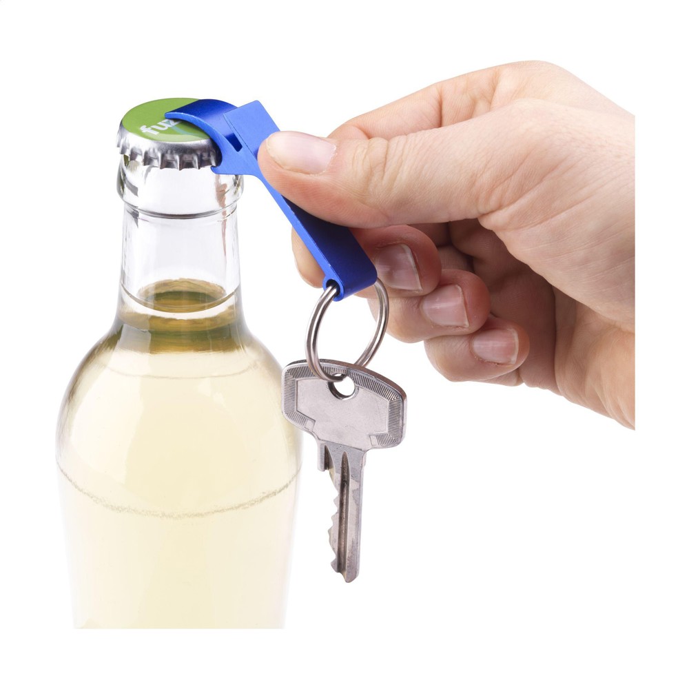 Opener GRS Recycled Aluminium sleutelhanger