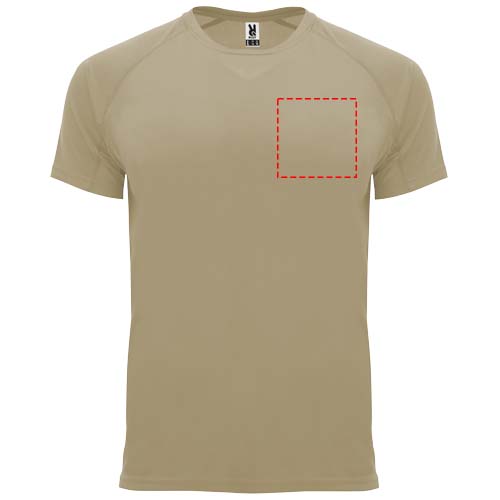 Bahrain 135 g/m² sportshirt met korte mouwen voor heren