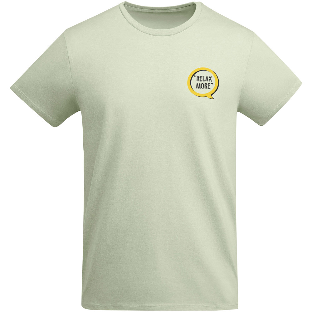 Breda 175 g/m² biologisch katoenen herenshirt met korte mouwen