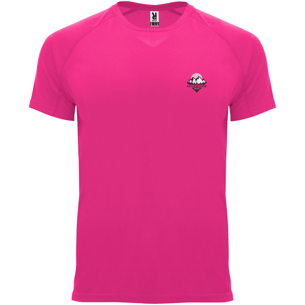 Bahrain 135 g/m² sportshirt met korte mouwen voor kinderen