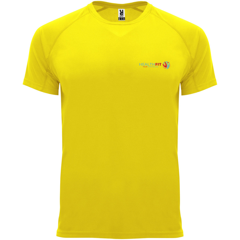 Bahrain 135 g/m² sportshirt met korte mouwen voor kinderen