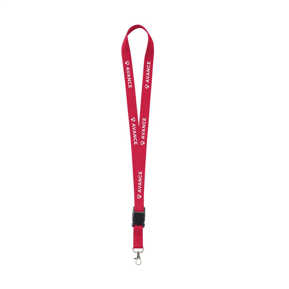 KeyCord 2 cm lanyard - rood (± PMS 185)