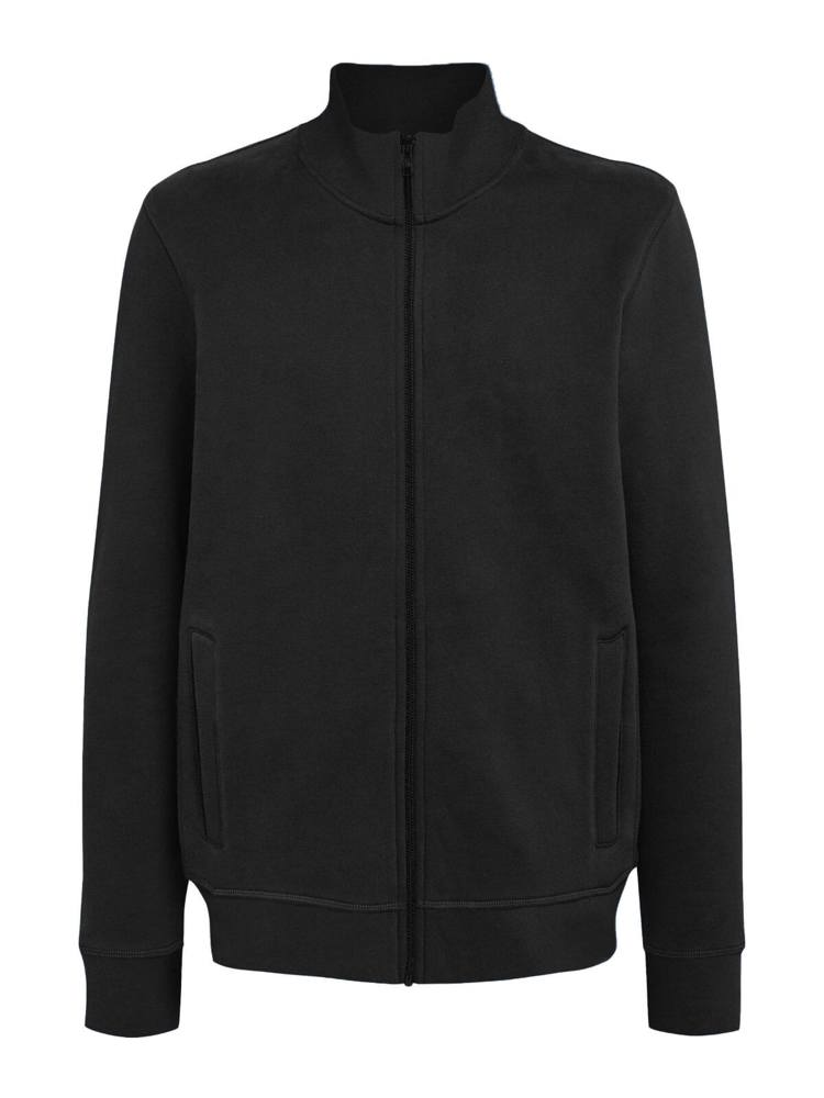 BS Harlem full zip sweater, 280 gr/m² - Zwart (Black)