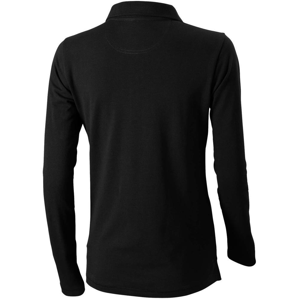 Calgary 180 g/m² damespolo met lange mouwen