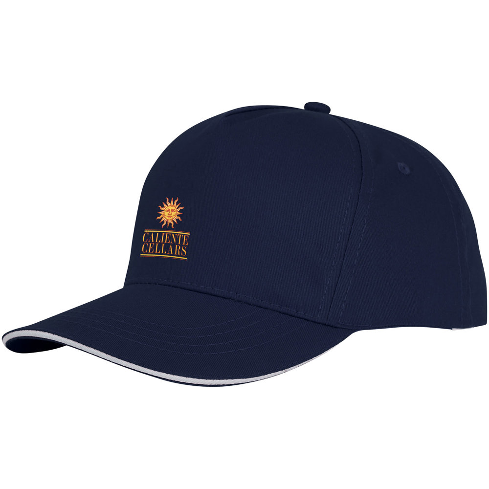 Ceto 175 g/m² 5 panel sandwich cap