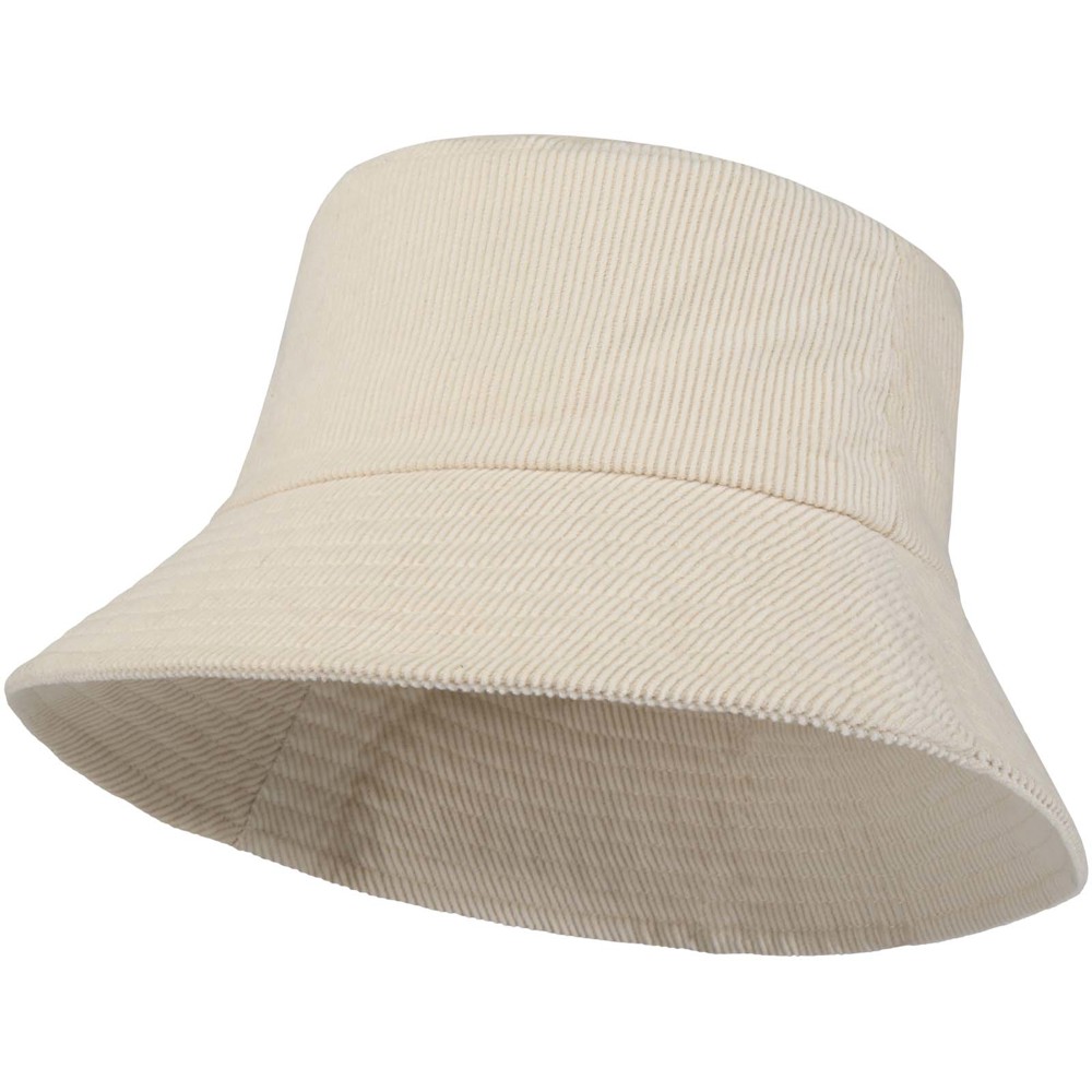 Howson 280 g/m² zonnehoed van gerecycled corduroy - Zandsteen