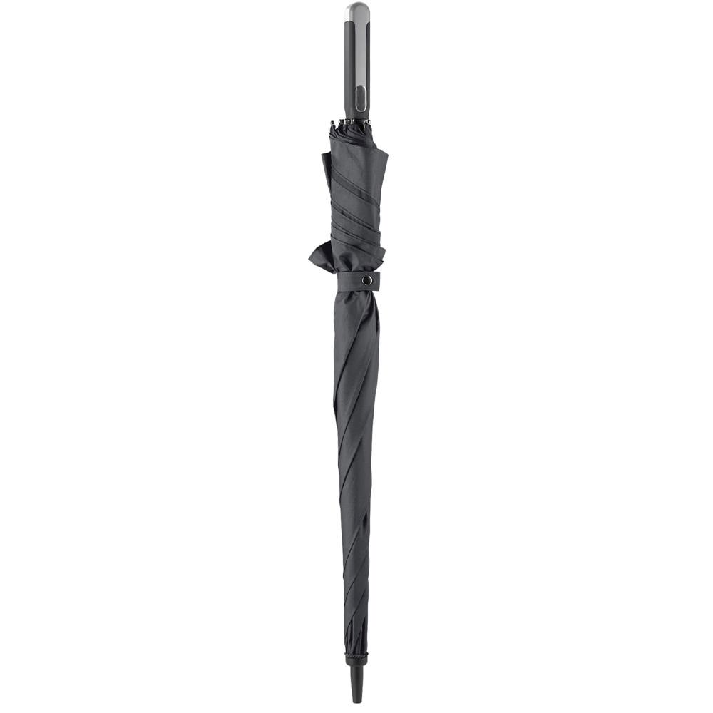 Deluxe 27” vierkante paraplu auto open