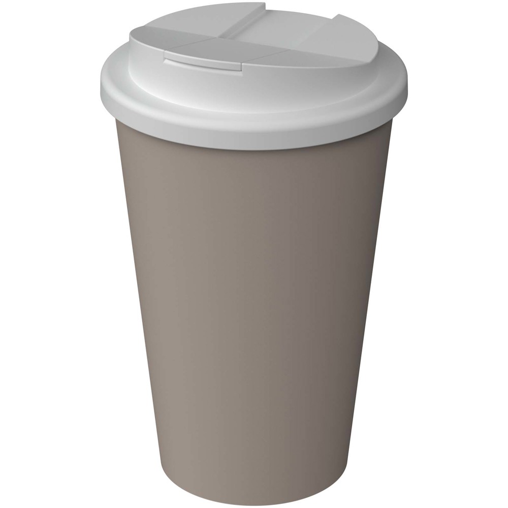 Americano® Infiniti geïsoleerde beker van 350 ml met morsbestendig deksel - Greige