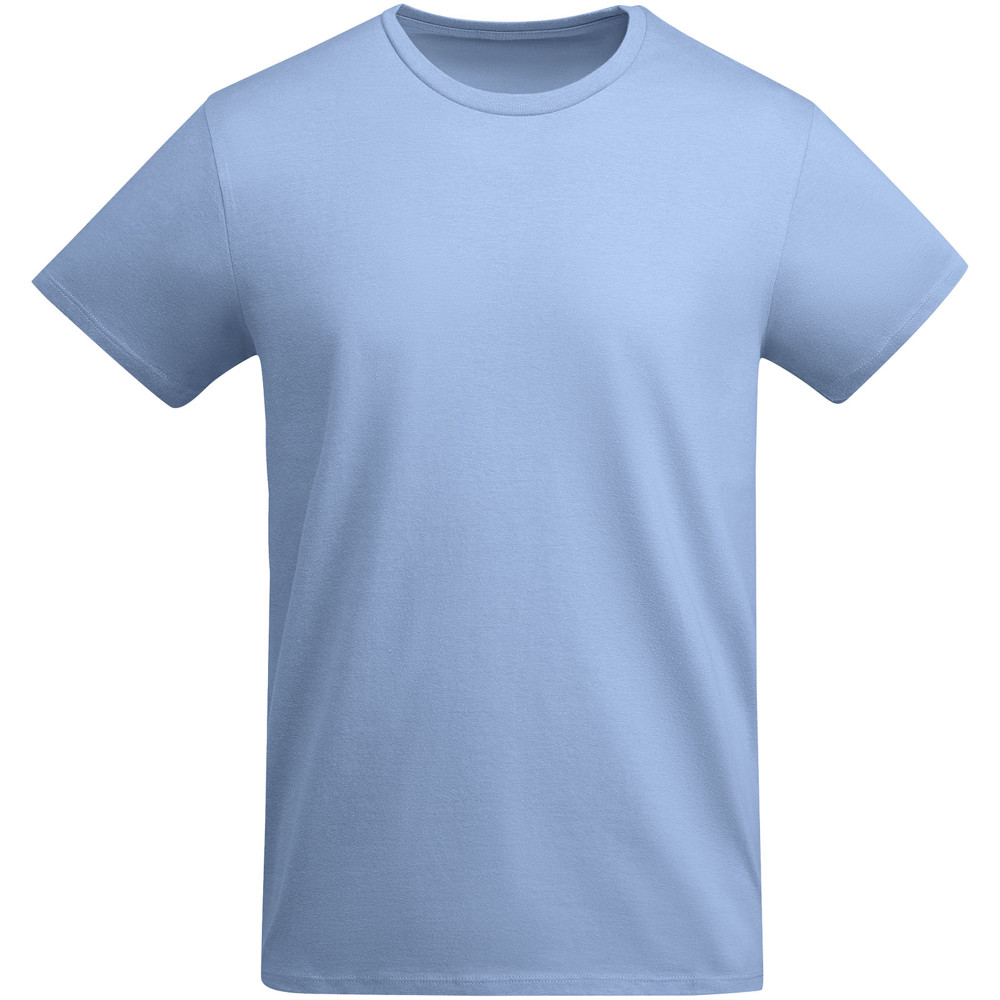 Breda 175 g/m² biologisch katoenen kindershirt met korte mouwen - Hemelsblauw