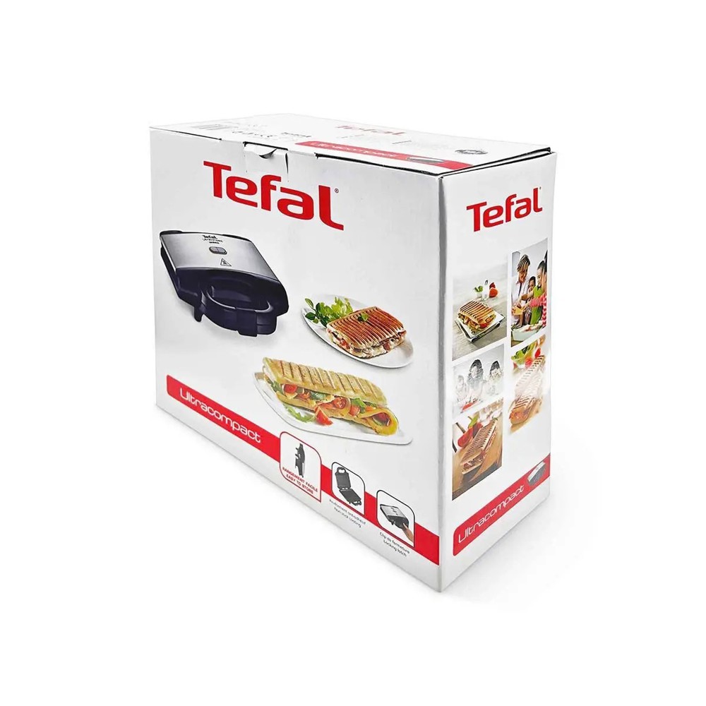 Tefal Ultra Compact Contactgrill- Zilver