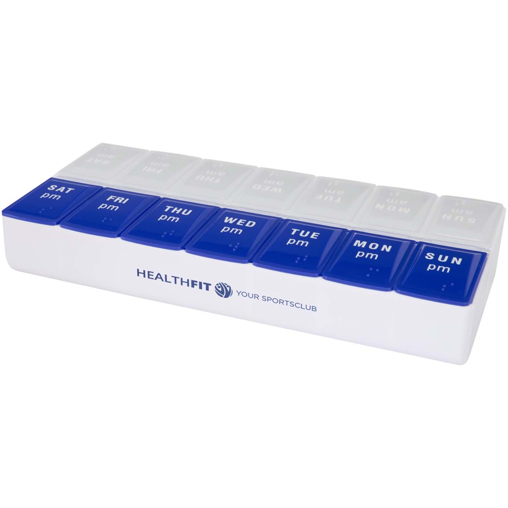 Cycle 7 daagse ochtend/avond organizer voor multivitaminen