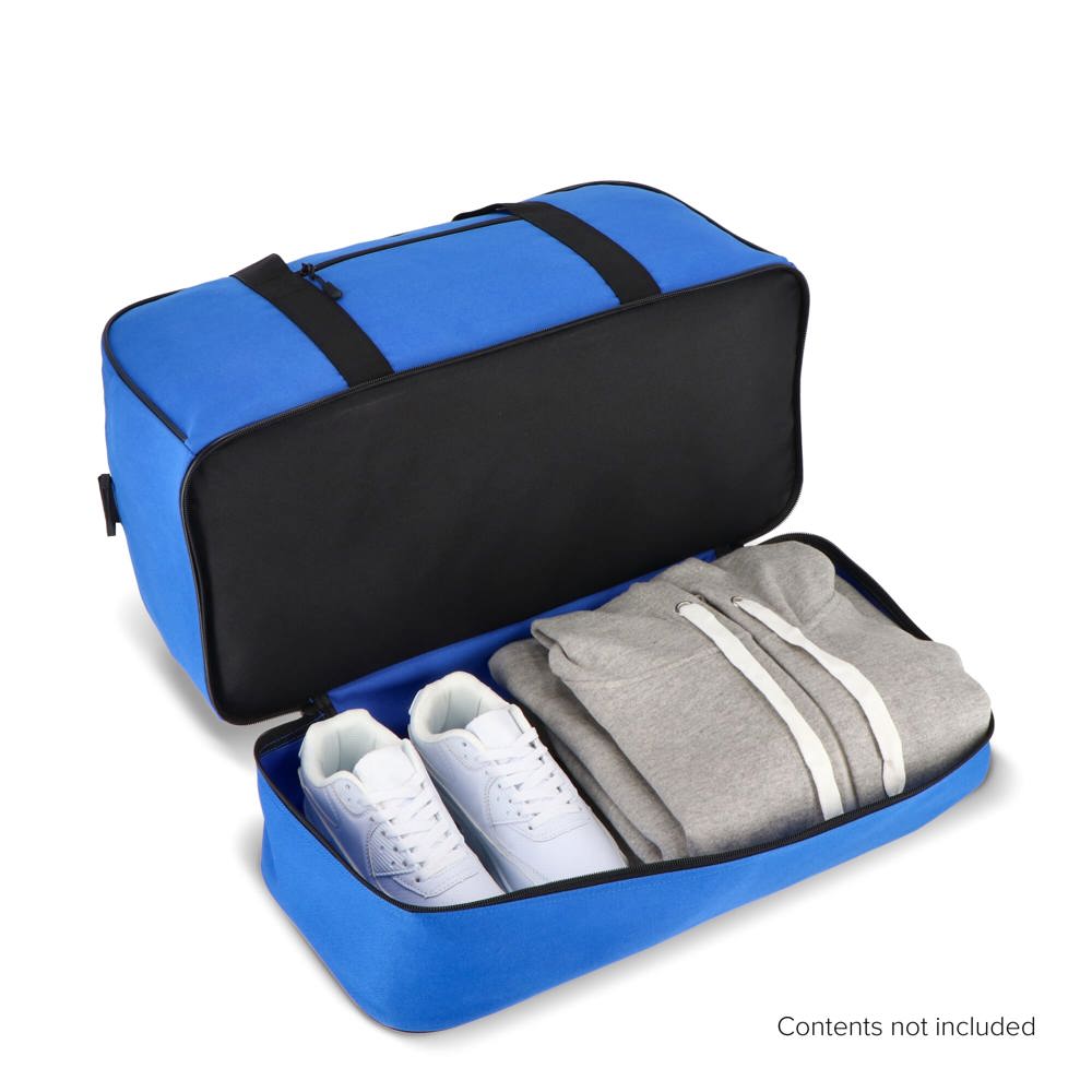 600D gerecycled PET sport- en reistas 55.5 x 25 x 36 cm 50 L