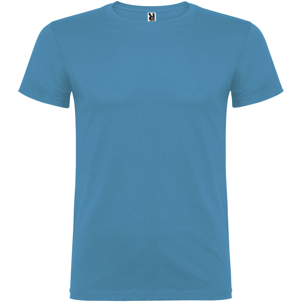Beagle 155 g/m² herenshirt met korte mouwen - Turkoois