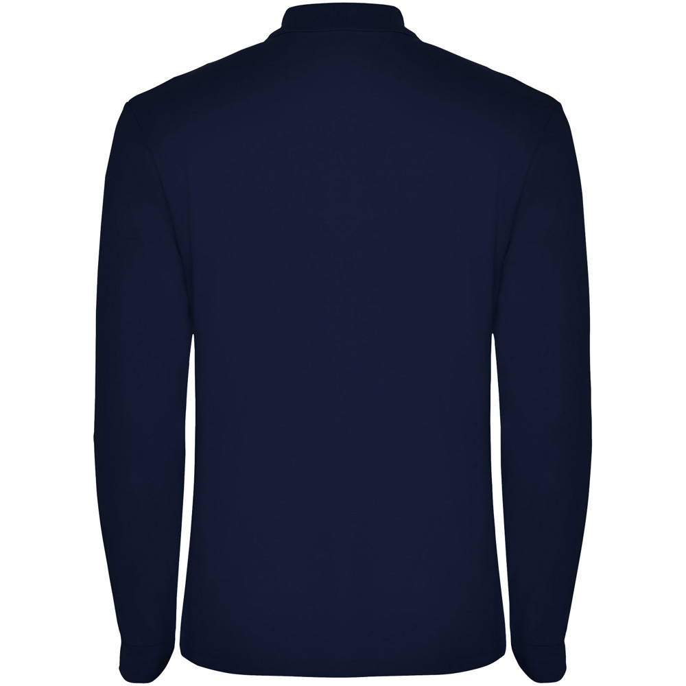 Estrella 220 g/m² herenpolo met lange mouwen