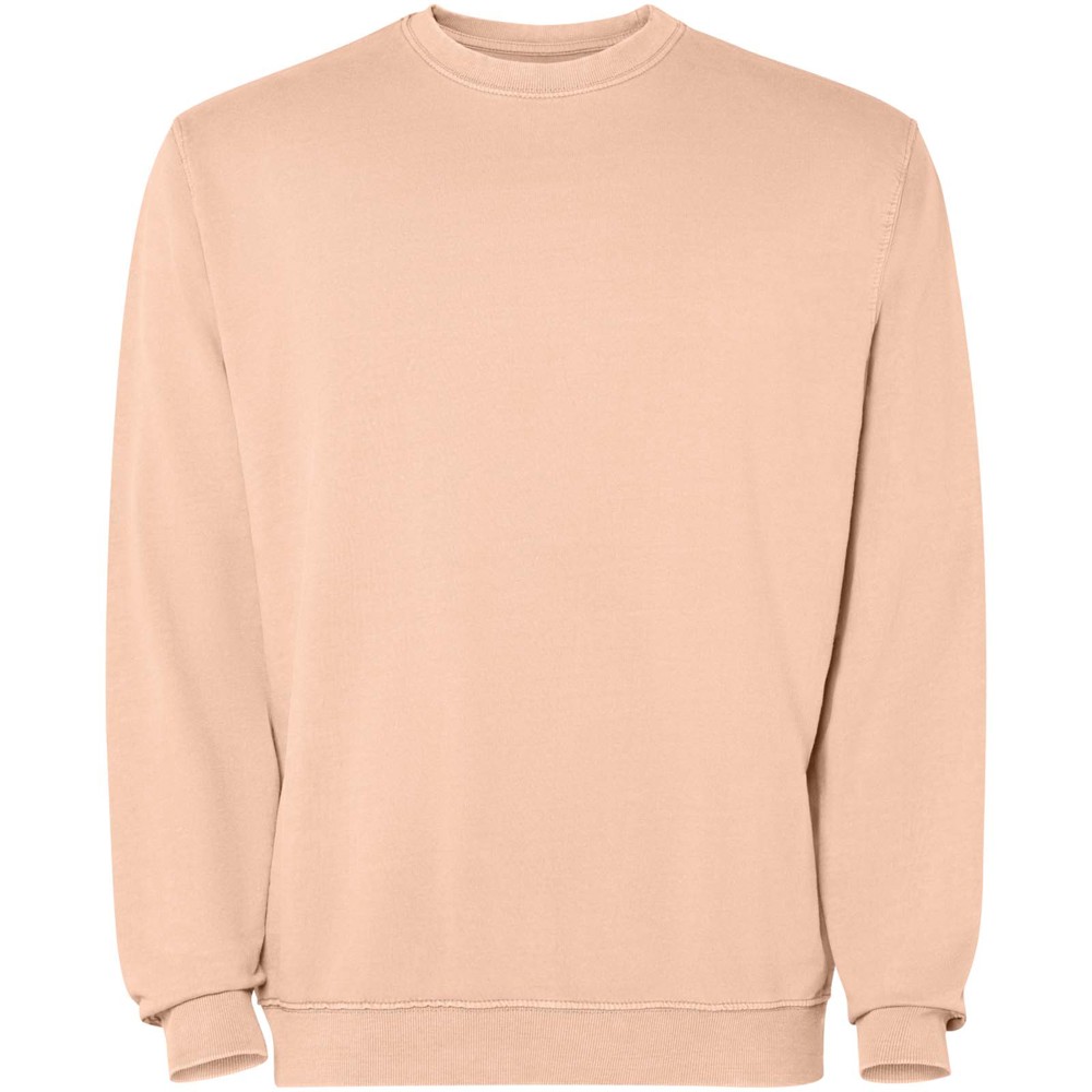 Jaya 250 g/m² unisex trui met ronde hals - Lichtoranje