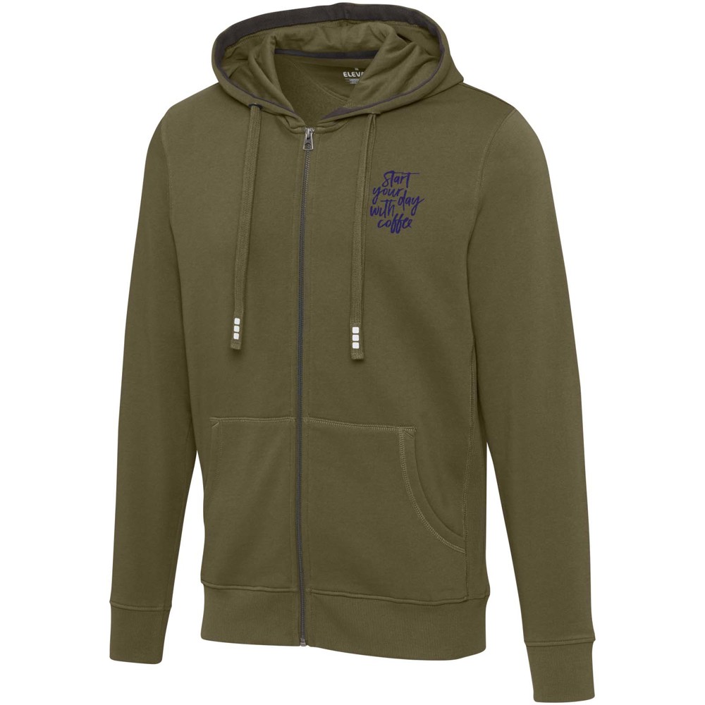 Arora 300 g/m² unisex hoodie met ritssluiting