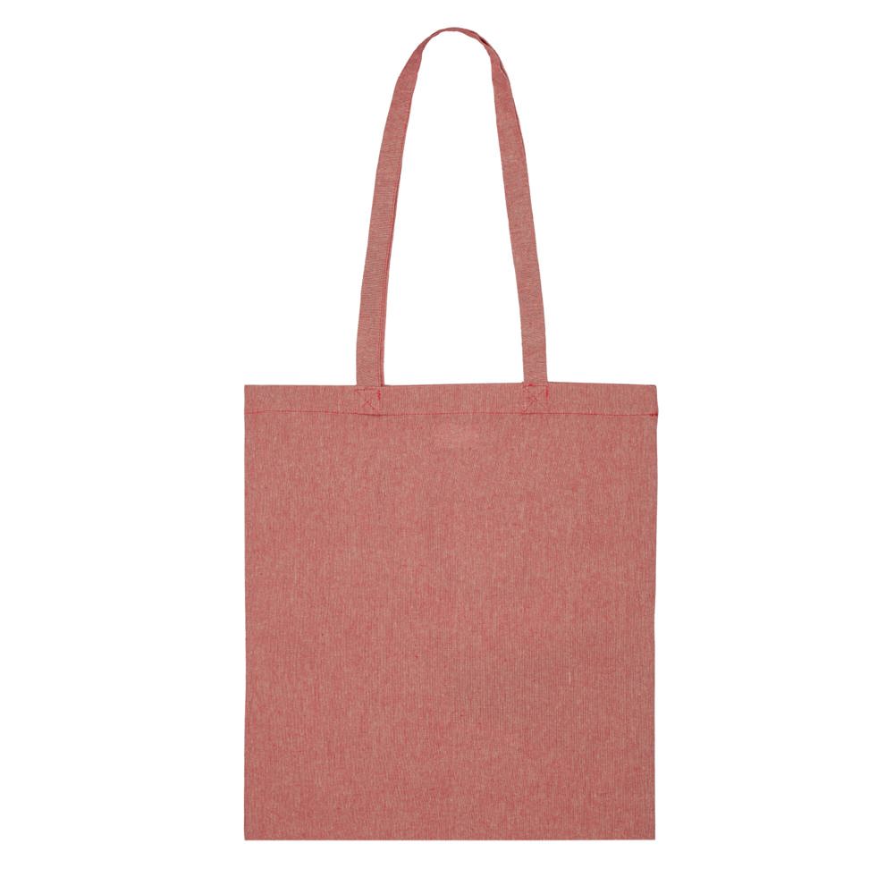 Schoudertas gerecycled katoen 140g/m² 38x42cm