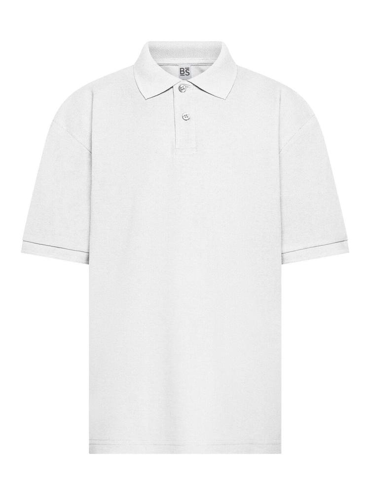 BS Evolution kids polo, 180 gr/m² - Wit (WHITE)