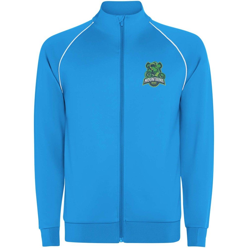 Valier herensweatshirt met doorlopende rits