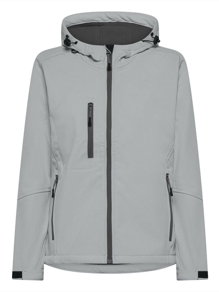 BS Storm dames softshell jas, 340 gr/m² - Pearl Grey (Not Avalaible)
