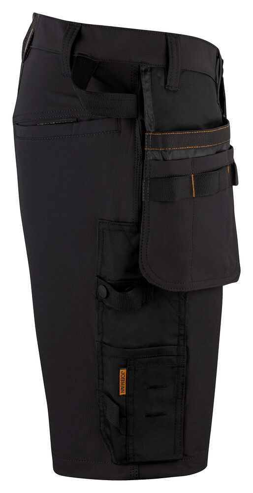 Jobman - 2196 Stretch Shorts HP Zwart C56