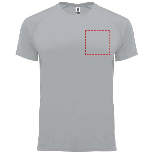 Bahrain 135 g/m² sportshirt met korte mouwen voor heren