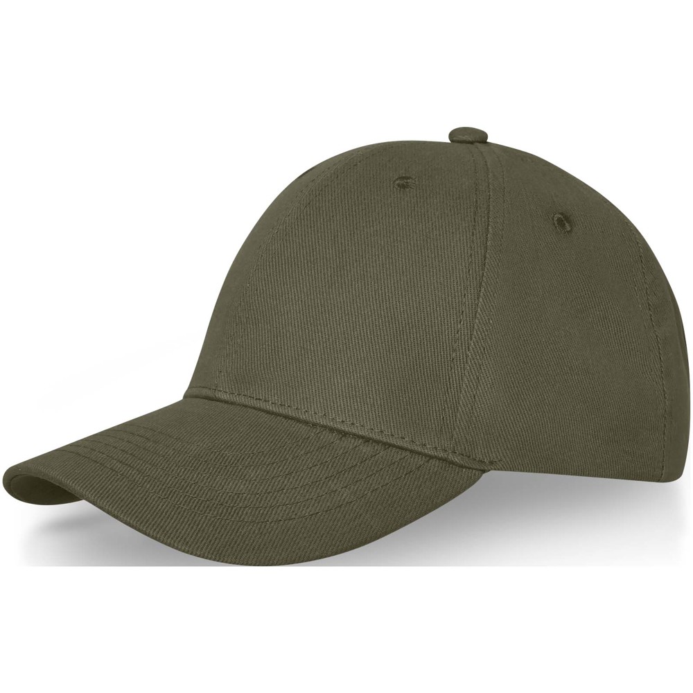 Davis 260 g/m² 6 panel cap - Bosgroen