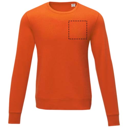 Charon 240 g/m² heren sweater met crewneck