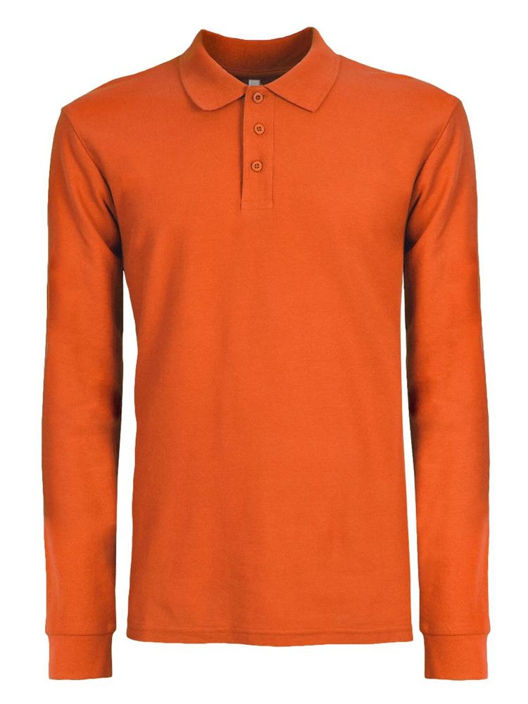 BS Evolution long sleeve polo, 180 gr/m² - Oranje (PMS 1585C)