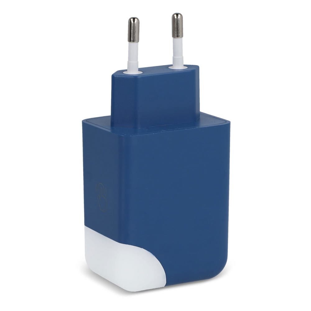 Xoopar Ice-G 65W GaN stroomadapter - Blauw