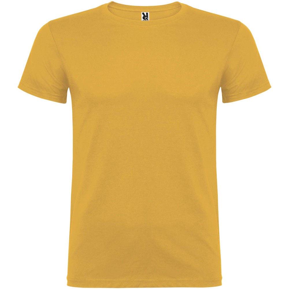 Beagle 155 g/m² herenshirt met korte mouwen - Oker