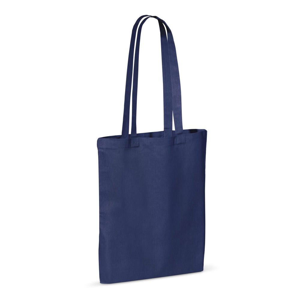 Schoudertas katoen OEKO-TEX® 140g/m² 38x42cm - Donkerblauw