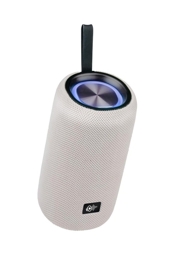 Bluetooth Speaker 16W with LED- Wit