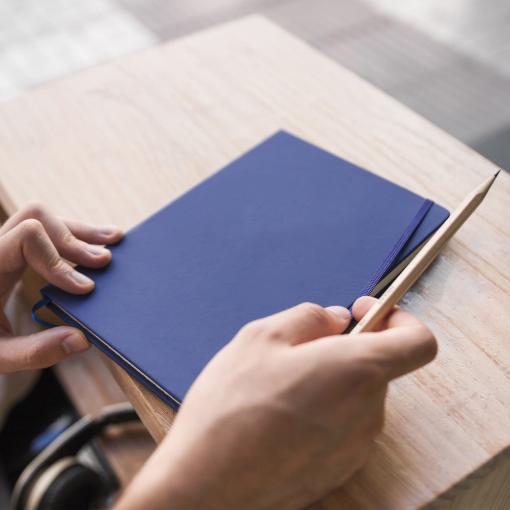 A5-notitieboek van PU