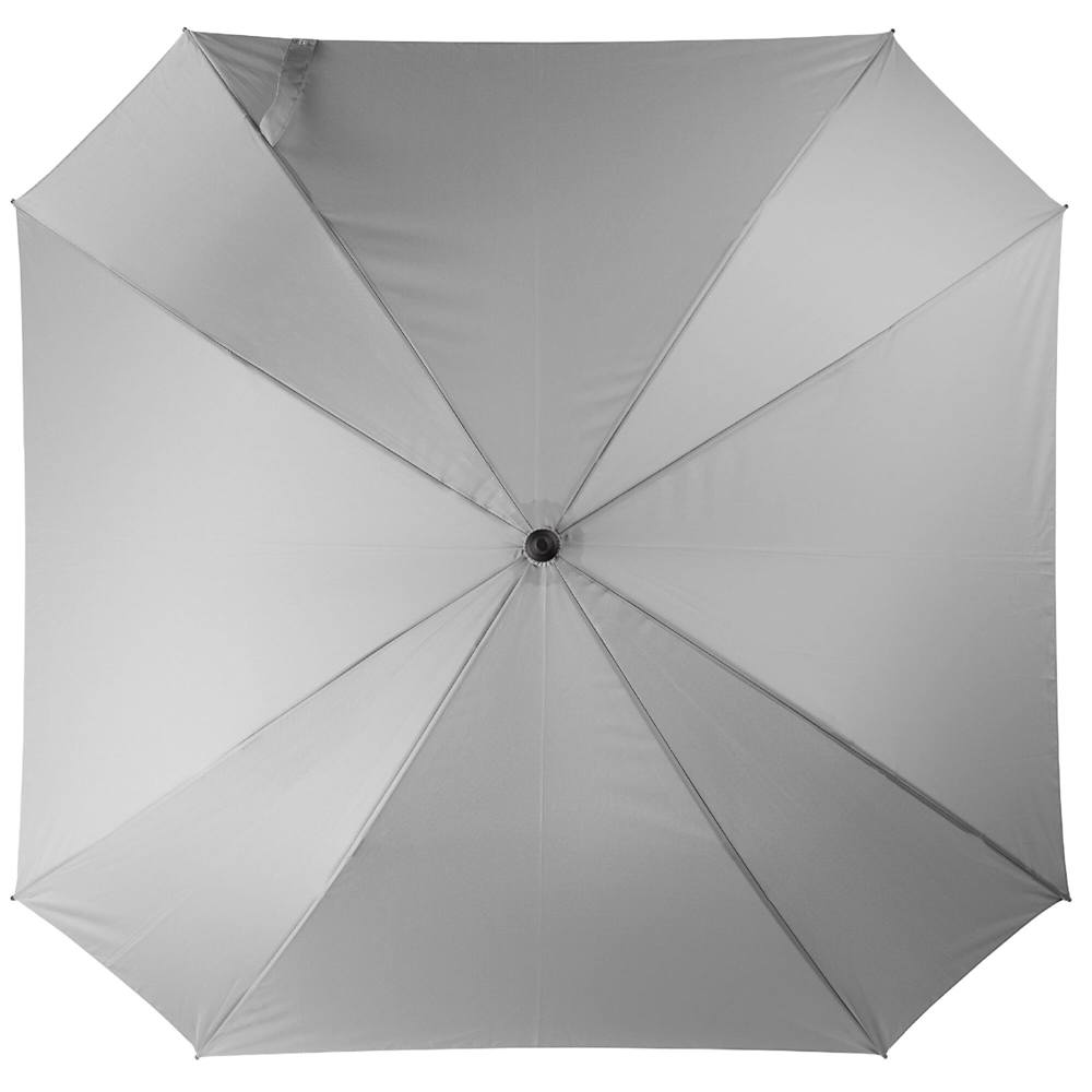 Deluxe 27” vierkante paraplu auto open