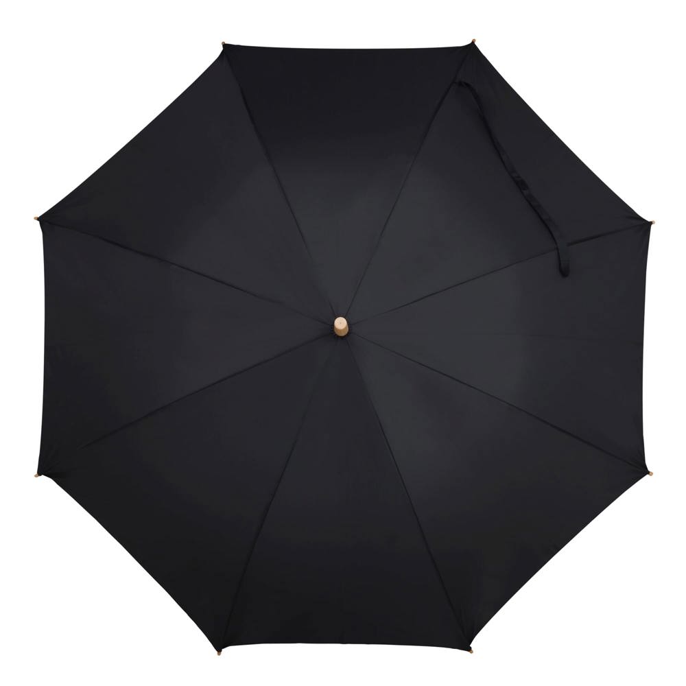 Stok paraplu 25” R-PET recht handvat auto open