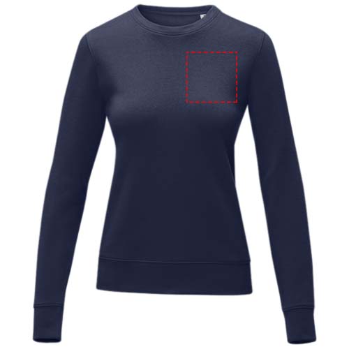 Zenon dames sweater met crewneck
