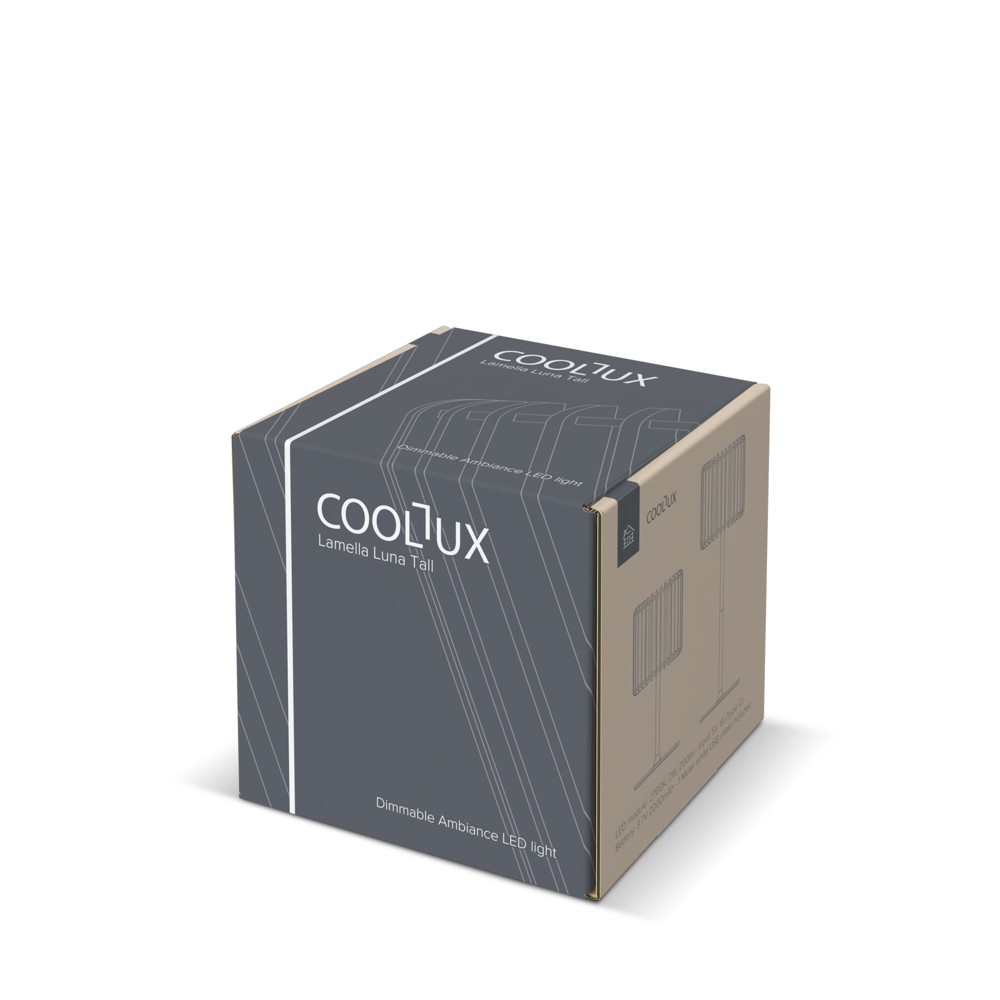 Coollux LED Lamp Lamella Luna Tall