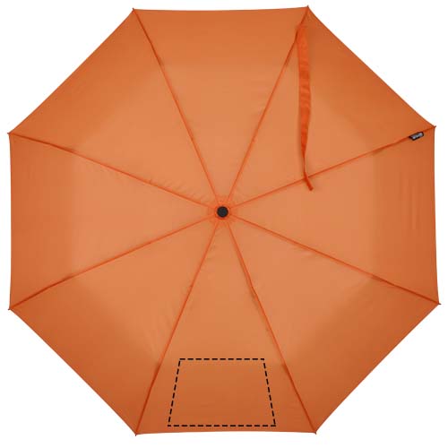 Agnes 21" opvouwbare paraplu met automatische opening van RPET