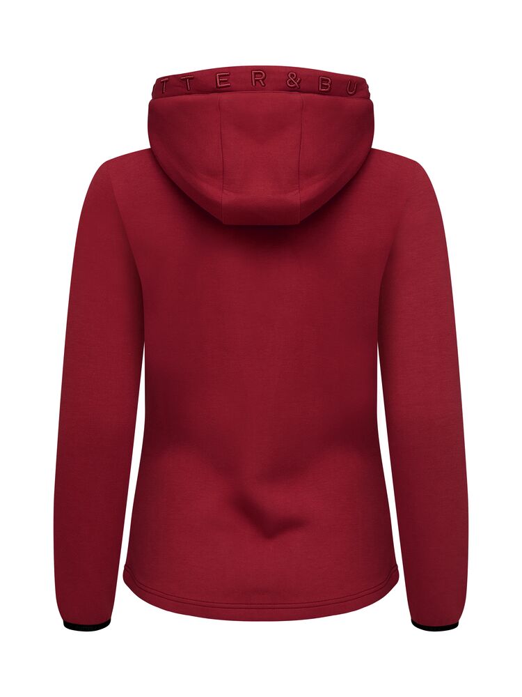 Cutter & Buck - Pemberton Hood Dames Biker Rood XS