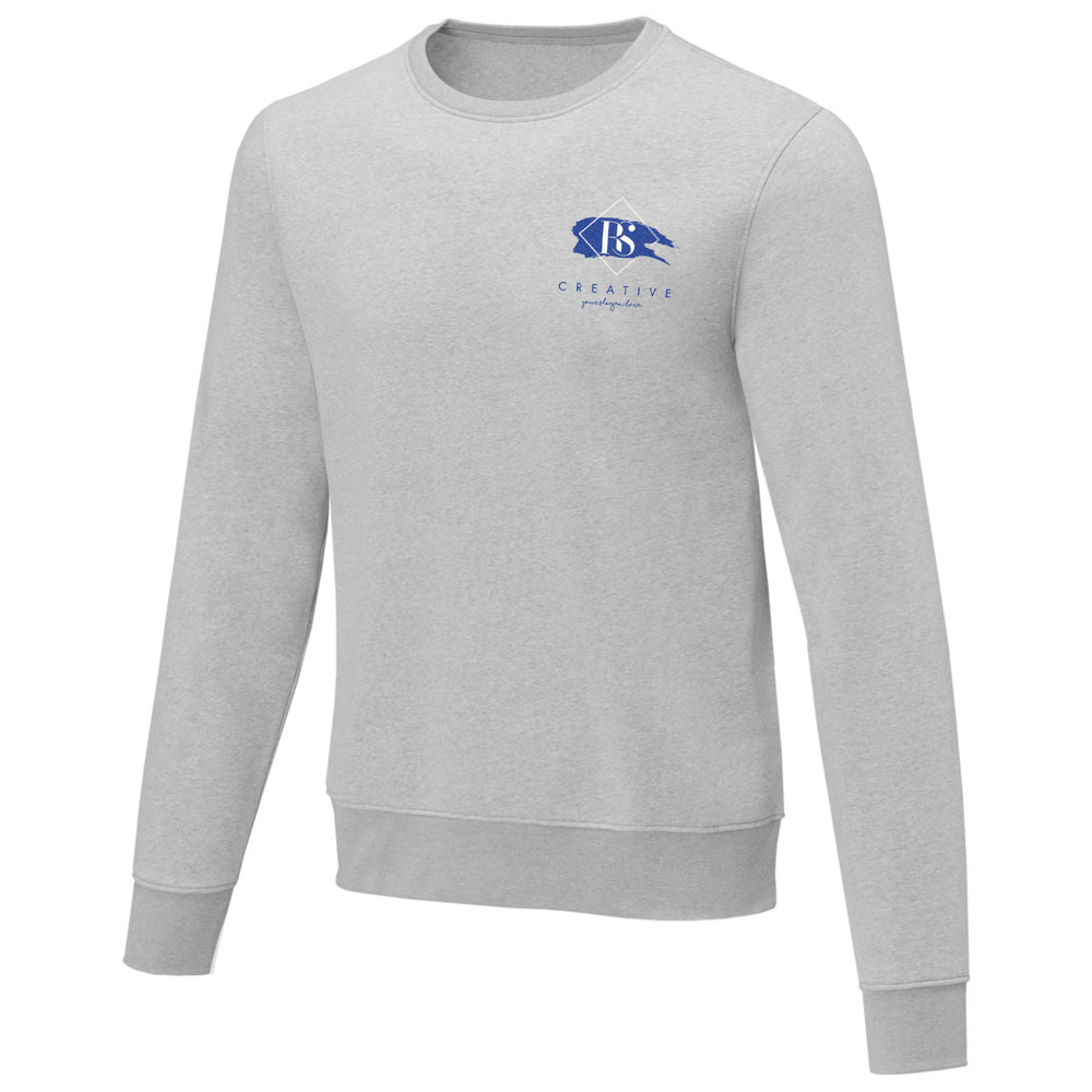 Charon 240 g/m² heren sweater met crewneck