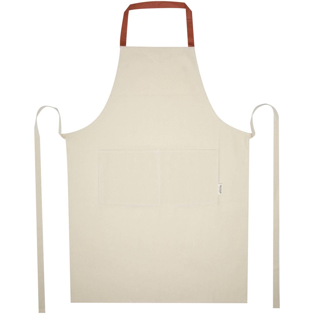 Nia schort van 200 g/m² gerecycled katoen