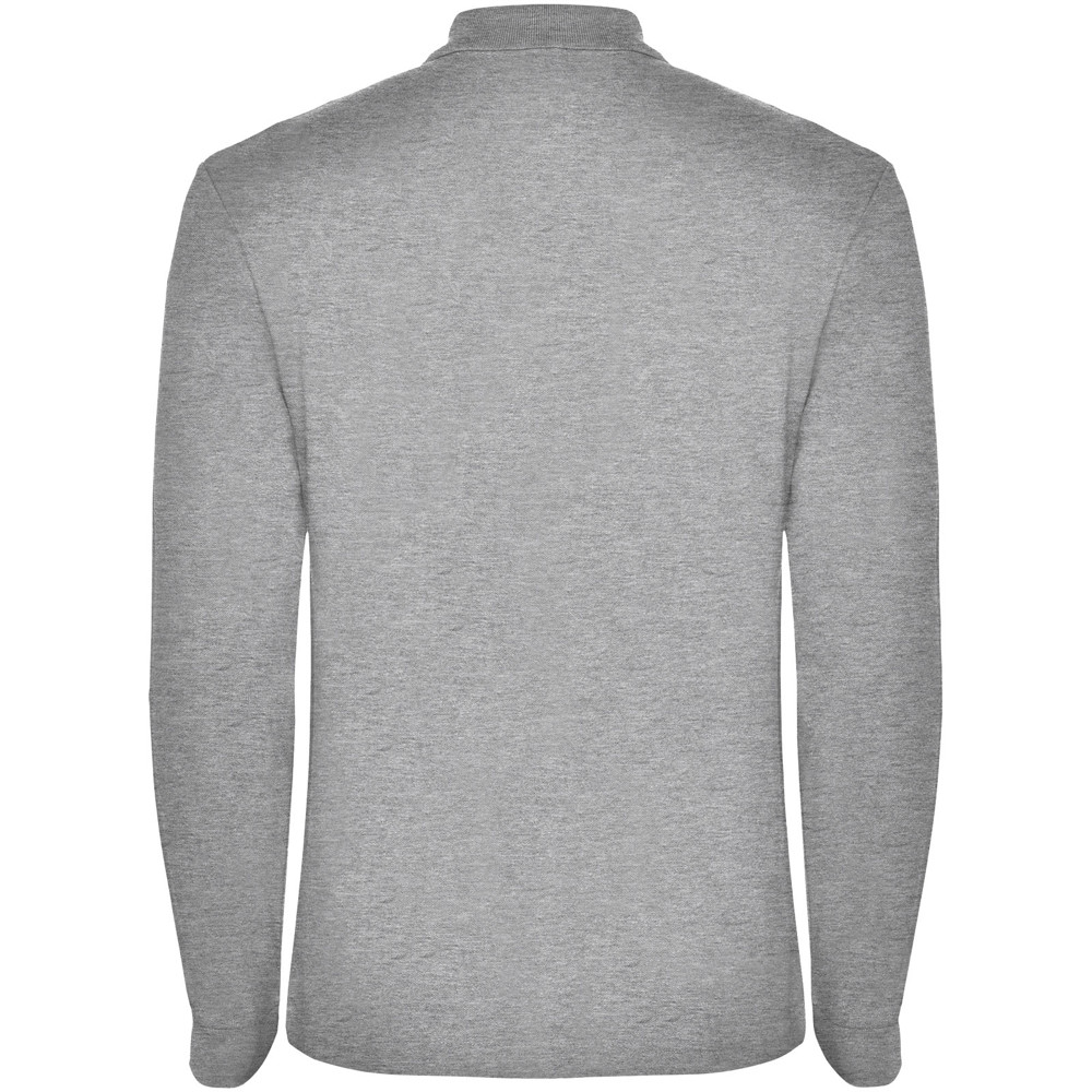 Estrella 220 g/m² herenpolo met lange mouwen
