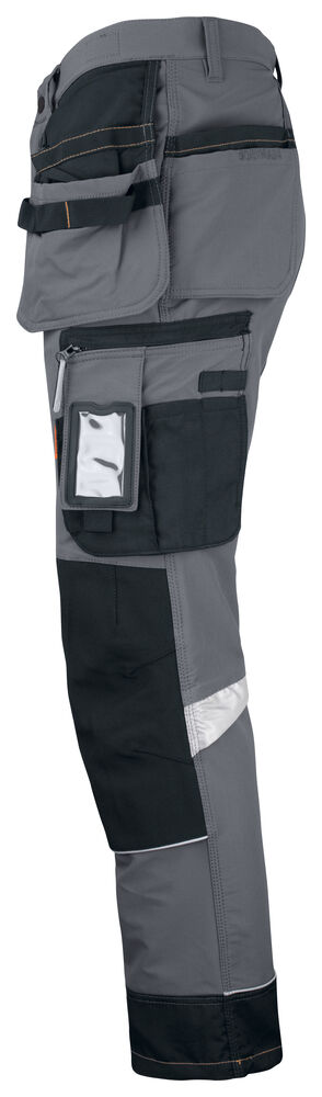 Jobman - 2191 Stretch Trousers HP Donkergrijs/Zwart 92