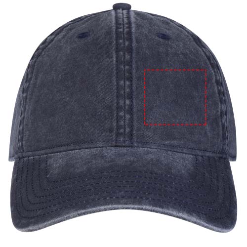 Grafton 270 g/m² 6 panel gewassen cap