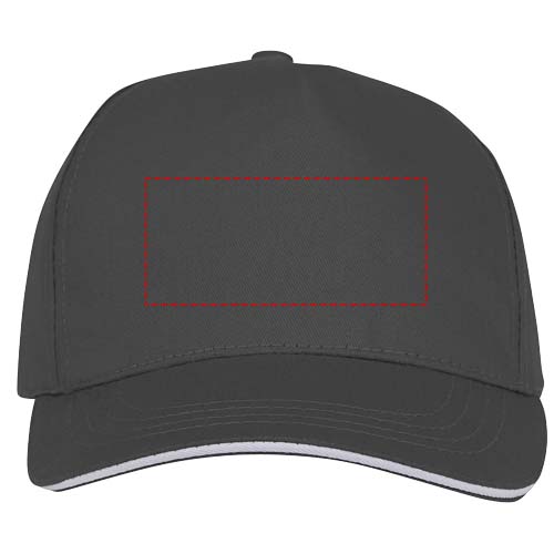 Ceto 175 g/m² 5 panel sandwich cap
