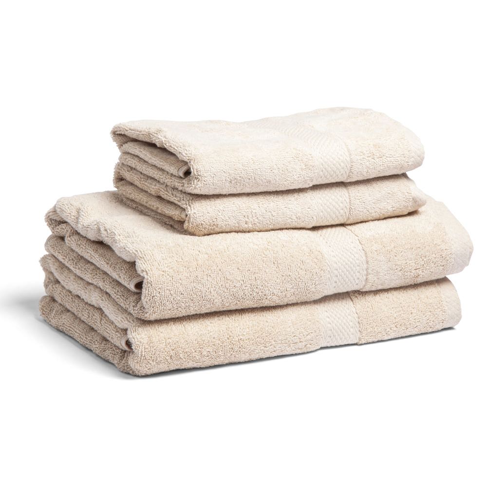 Lord Nelson Fairtrade handdoek 70x130cm set van 3 - Beige