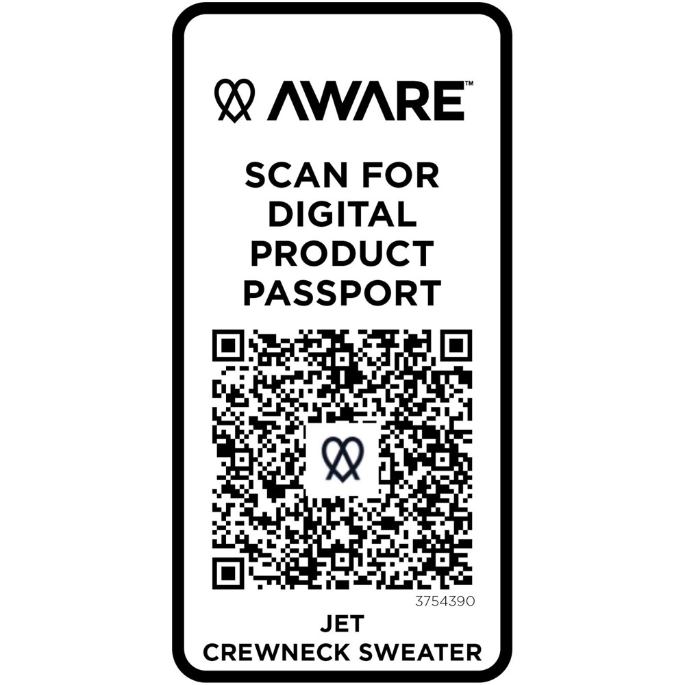 Tin 280 g/m² uniseks Aware™ gerecyclede trui met crewneck